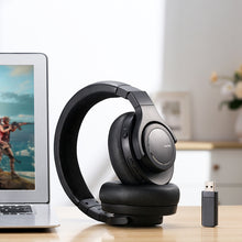 将图片加载到图库查看器,abingo BT40NC Plus 360 bluetooth 2.4G dual wireless Hybrid ANC gaming headset with spatial audio for PS4 best wireless gaming headset 2024 Auriculares inalámbricos