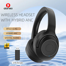 将图片加载到图库查看器,2.4G best wireless gaming headset 2024 best ANC with spatial audio compatible with all different devices