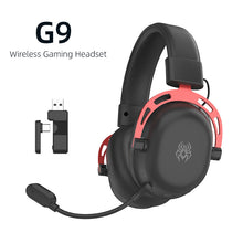 将图片加载到图库查看器,4-Mode Wireless Gaming Headset, 2.4G + Bluetooth + USB + Type-C, abingo G9