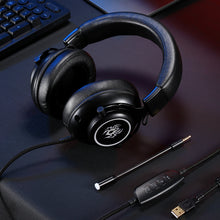 将图片加载到图库查看器,abingo G60 Gaming headset virtual 7.1 surround sound RGB led light USB gaming headphone