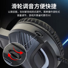 将图片加载到图库查看器,YORO V6U Wired USB Gaming Headset: Lightweight Build - 50mm Drivers - HyperClear Mic - 7.1 Surround Sound - RGB Lighting - Black