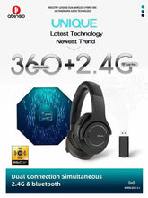 将图片加载到图库查看器,abingo BT40NC Plus 360 bluetooth 2.4G dual wireless Hybrid ANC gaming headset with spatial audio for PS4 best wireless gaming headset 2024 Auriculares inalámbricos
