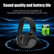 将图片加载到图库查看器,abingo BT60-X Dual Wireless gaming headset with Microphone for PS5, PS4, PC, Mobile, Switch: 2.4GHz Wireless+Bluetooth Fones de ouvido para jogos, Auriculares para juegos