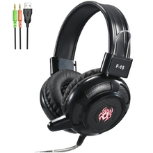 将图片加载到图库查看器,YORO F15 gaming headset Stereo Gaming Headset for PS4 PC Xbox One PS5 Controller, Noise Cancelling Over Ear Headphones with Mic, Bass Surround, Soft Earmuffs Fones de ouvido para jogos Auriculares para juegos
