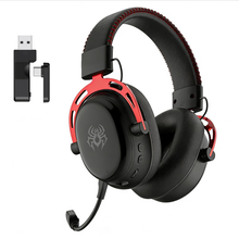 将图片加载到图库查看器,4-Mode Wireless Gaming Headset, 2.4G + Bluetooth + USB + Type-C, abingo G9