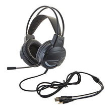 将图片加载到图库查看器,YORO V6RGB gaming headset Stereo Gaming Headset for PS4 PC Xbox One PS5 Controller, Noise Cancelling Over Ear Headphones with Mic, RGB LED Light, Bass Surround, Soft Earmuffs Fones de ouvido para jogos Auriculares para juegos