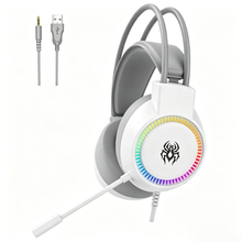 将图片加载到图库查看器,abingo V1RGB Wired Gaming Headset | 50mm Driver, Noise‑Cancelling Mic | OEM Private Label Wholesale for Brand Importers