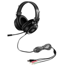 将图片加载到图库查看器,YORO V5RGB gaming headset Stereo Gaming Headset for PS4 PC Xbox One PS5 Controller, Noise Cancelling Over Ear Headphones with Mic, RGB LED Light, Bass Surround, Soft Earmuffs Fones de ouvido para jogos Auriculares para juegos