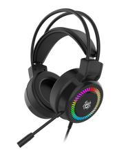 将图片加载到图库查看器,YORO V9RGB gaming headset Stereo Gaming Headset for PS4 PC Xbox One PS5 Controller, Noise Cancelling Over Ear Headphones with Mic, RGB LED Light, Bass Surround, Soft Earmuffs Fones de ouvido para jogos Auriculares para juegos