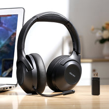 将图片加载到图库查看器,abingo BT300X bluetooth 2.4G dual wireless Hybrid ANC wireless gaming headset for PS4 best wireless gaming headset 2024 Auriculares inalámbricos Wireless headphones