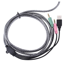 将图片加载到图库查看器,YORO V8RGB gaming headset Stereo Gaming Headset for PS4 PC Xbox One PS5 Controller, Noise Cancelling Over Ear Headphones with Mic, RGB LED Light, Bass Surround, Soft Earmuffs Fones de ouvido para jogos Auriculares para juegos