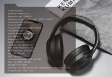 将图片加载到图库查看器,abingo BT30NC Over-Ear Headphones with Hybrid ANC