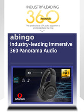 将图片加载到图库查看器,abingo BT40NC Plus 360 bluetooth 2.4G dual wireless Hybrid ANC gaming headset with spatial audio for PS4 best wireless gaming headset 2024 Auriculares inalámbricos