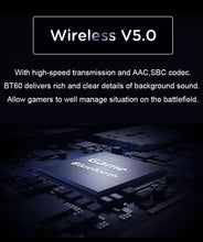 将图片加载到图库查看器,Abingo Wireless gaming headset BT60 bluetooth headphone