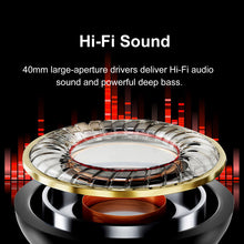 将图片加载到图库查看器,Abingo BT80NC Plus bluetooth 2.4G dual wireless Hybrid ANC gaming headset Active Noise Cancelling Headphone With ENC Mic over-ear  Auriculares inalámbricos Wireless headphones