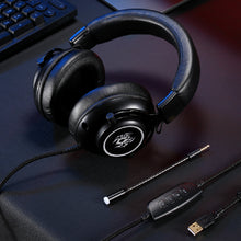 将图片加载到图库查看器,abingo G60 Gaming headset virtual 7.1 surround sound RGB led light USB gaming headphone