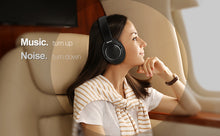 将图片加载到图库查看器,Abingo BT80NC Plus bluetooth 2.4G dual wireless Hybrid ANC gaming headset Active Noise Cancelling Headphone With ENC Mic over-ear  Auriculares inalámbricos Wireless headphones