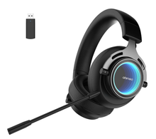 将图片加载到图库查看器，abingo BT70 Dual Wireless gaming headset with Microphone for PS5, PS4, PC, Mobile, Switch: 2.4GHz Wireless+Bluetooth Fones de ouvido para jogos, Auriculares para juegos
