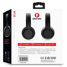 将图片加载到图库查看器，abingo BT10 bluetooth headphone wireless headphone on-ear headphone super bass
