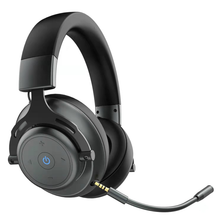 将图片加载到图库查看器，abingo BT60 High-End Bluetooth Gaming Headset｜Aluminum Frame &amp; Leather Headband, Detachable Mic, Superior Sound Quality for Bulk Wholesale &amp; Private Label
