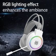 将图片加载到图库查看器，abingo V1RGB Wired Gaming Headset | 50mm Driver, Noise‑Cancelling Mic | OEM Private Label Wholesale for Brand Importers
