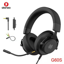 将图片加载到图库查看器，abingo G60S Gaming headset for PS4, Xbox One, Mobile，PC over-ear headphone best gaming headset
